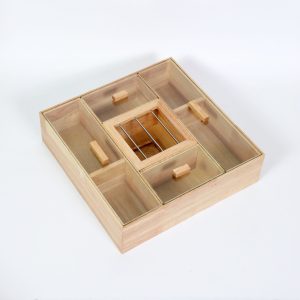 جعبه پذیرایی وارمر دار مربع خود رنگ 1118