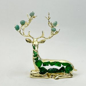 مجسمه گوزن با سنگ قیمتی 280