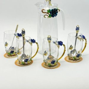 ست 5 پارچه پارچ و لیوان دکوری 229-345