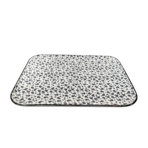 دیس سرامیکی تخت کبابخوری طرح نقشینه 2679