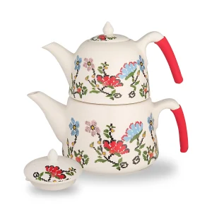 کتری و قوری چینی ریور کد 9104