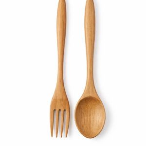 قاشق چنگال چوبی راش موهوکا 4011