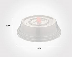 درپوش ماکروفر بزرگ724