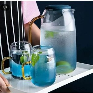 پارچ پیرکس درب دار 1500 میل 1030205