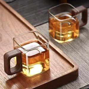 شات پیرکس دسته چوبی120 میلی لیتر مربع تک 1030149
