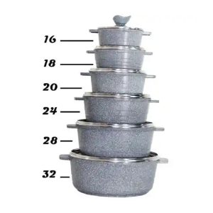 قابلمه 32 هپی خاکستری پیلو Pilau