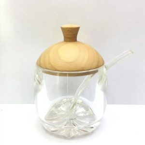 عسل خوری اکرولیک در چوب400-2قاشق دار