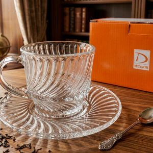 فنجان نعلبکی 240 میل deli TCF058-L12